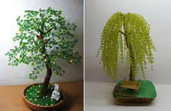 Создание дерева из бисера