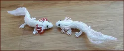 Плетение из бисера маленький дракончик