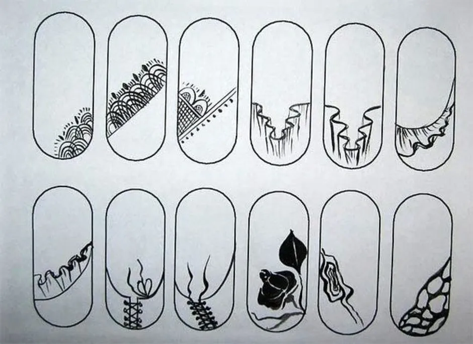 Рисуем на ногтях