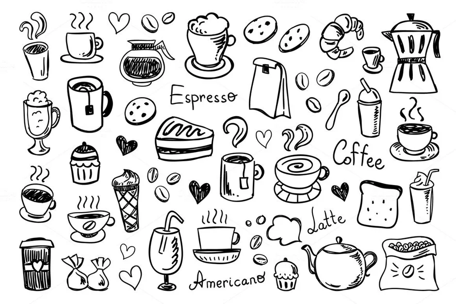 Кофе рисунки