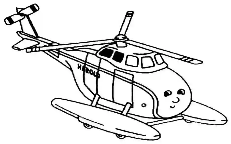 Раскраски вертолёты для мальчиков