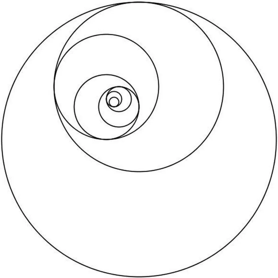 Рисунок спираль