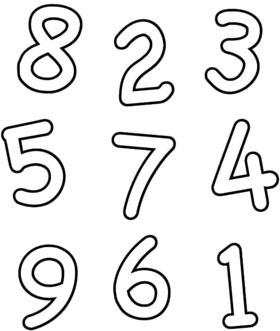 От 1 до 9 используя. Цифры для раскрашивания. Цифры для разукрашивания. Числа раскраска. Цифры для раскрашивания от 1 до 10.