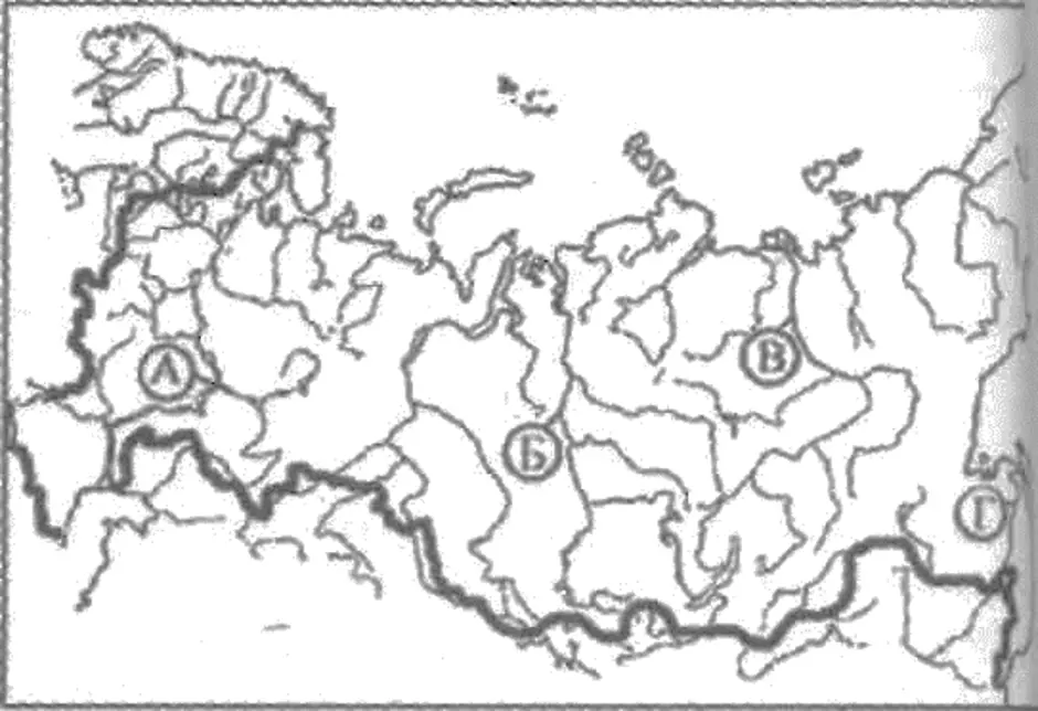 Амур какой цифрой обозначена река на карте