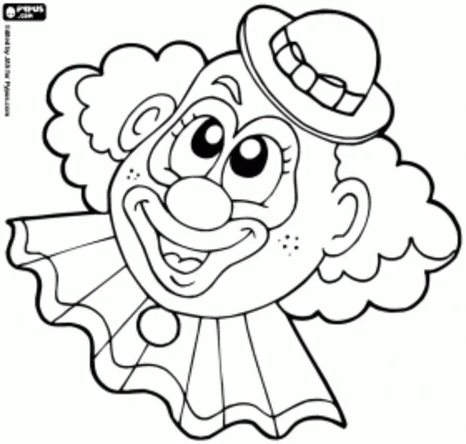 Маска клоуна для детей распечатать. Лицо клоуна раскраска. Маска клоун раскраска для детей. Весёлое лицо клоуна раскраска для детей. Мордашка клоуна раскраска.