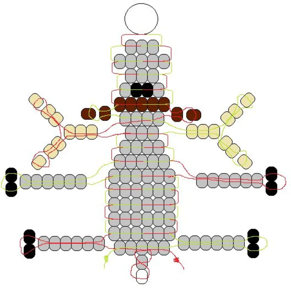 Как сделать фигурку из бисера схемы