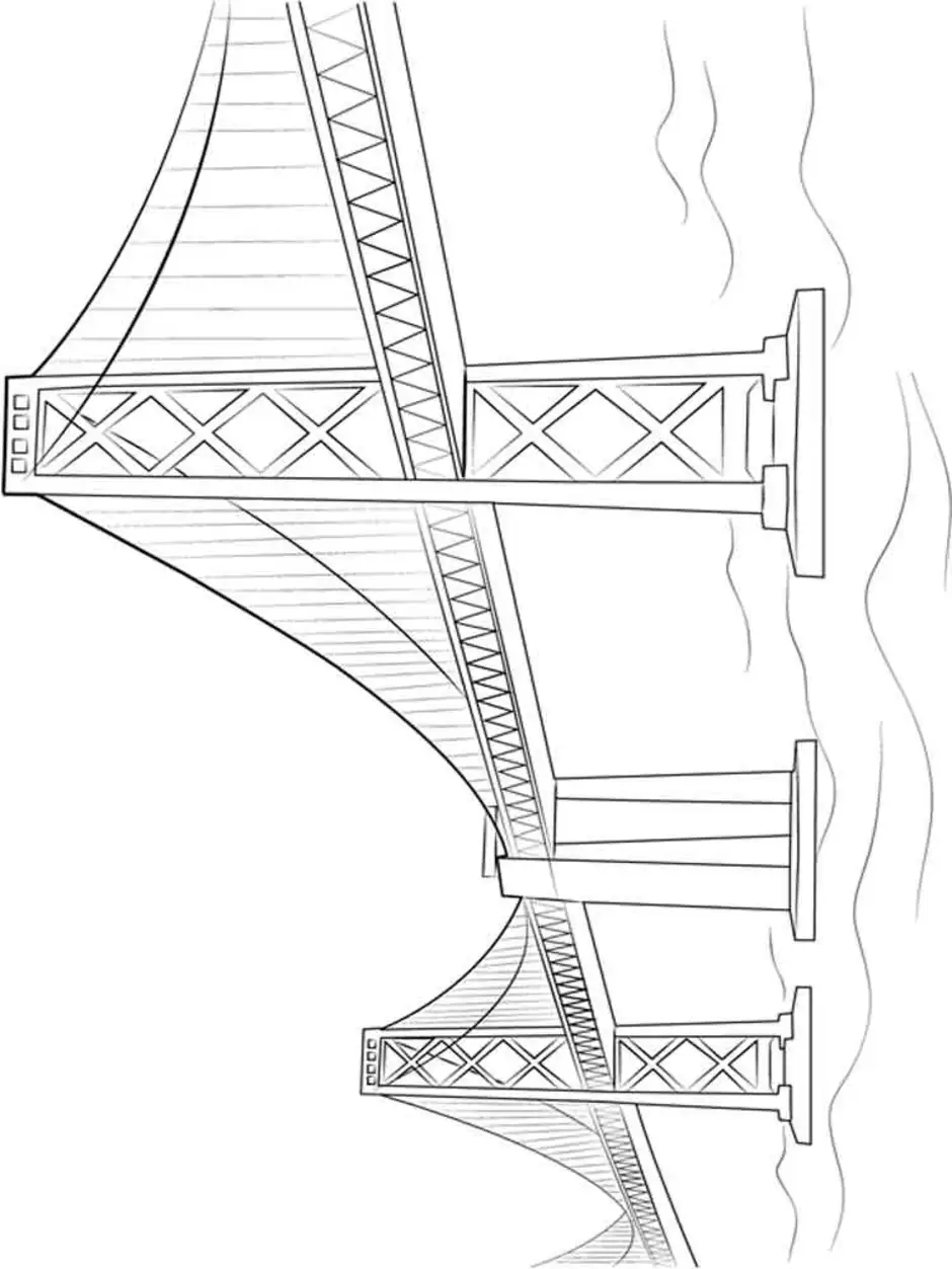 Крымский мост раскраска. Мост раскраска. Эскиз моста через реку. Мост раскраска для детей. Мост разукрашка для детей.