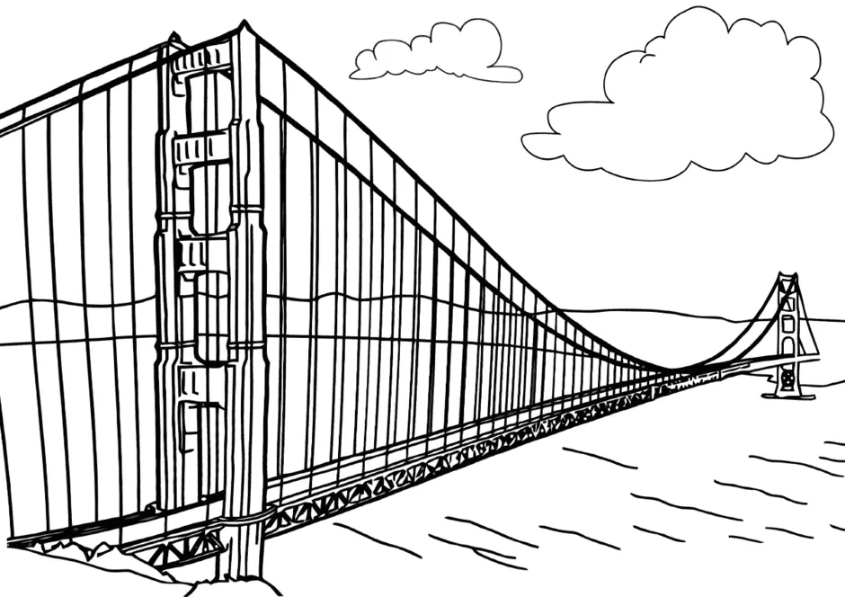 Крымский мост раскраска. Мост раскраска. Мост раскраска для детей. Мостик раскраска. Мост иллюстрация.