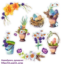 Картинки Для Скрапбукинга Весна