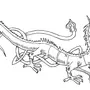 Раскраска китайский дракон