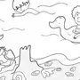 Раскраска Море Для Детей