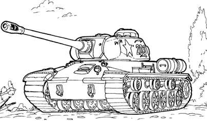 Раскраска танк т90