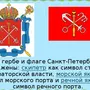Герб санкт петербурга раскраска
