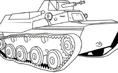 Раскраски для мальчиков танки