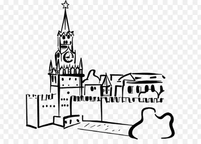 Раскраска кремль для детей дошкольного возраста