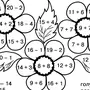 Раскраски по математике 1 класс