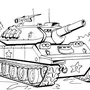Раскраски про танки