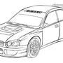 Раскраска спортивная Машины
