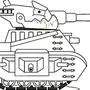 Раскраски танки из мультика