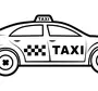 Раскраска Такси