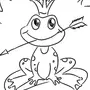 Раскраска царевна лягушка