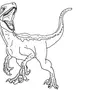 Динозавр рекс раскраска