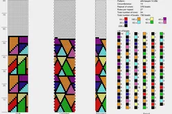 Варианты плетения браслетов из бисера на станке