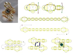 Делать колечки из бисера поэтапно