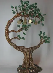 Денежное дерево из бисера картинки