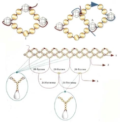 Из Бисера Украшения На Шею Легкие
