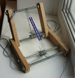 Станок для плетения бисером из коробки