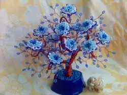 Работы из бисера своими руками цветы и деревья