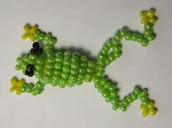 Лягушка Из Бисера Плетение