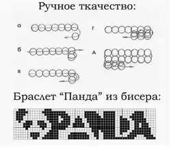 Плести Фенечки Из Бисера Без Станка