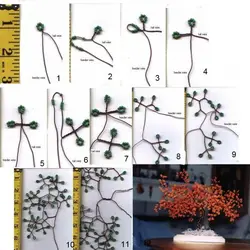 Дерево из бисера своими руками пошагово