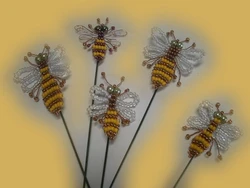Плетение Из Бисера Пчелка