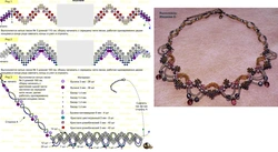Ожерелье из бисера своими руками фото