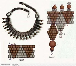 Ожерелье Из Бисера Своими Руками Фото