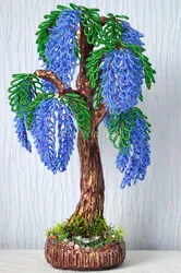 Дерево Цветы Из Бисера Своими Руками