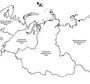 Карта россии раскраска