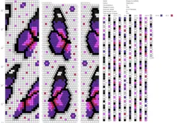 Рисунки для плетения из бисера на станке