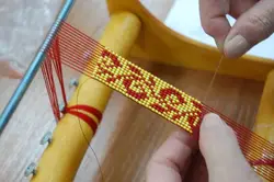 Плетение Из Бисера На Станке Для Начинающих Пошагово