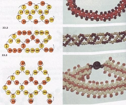 Виды Плетения Из Бисера Картинки