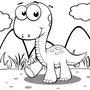 Динозавры разукрашки распечатать