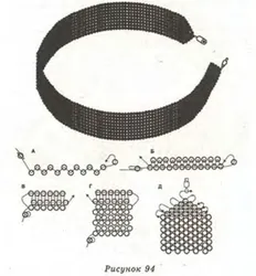 Браслеты из плоского бисера дизайн