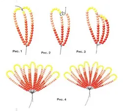 Цветочки из бисера для начинающих маленькие