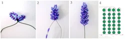 Цветочек из бисера простой на леске для начинающих пошаговое