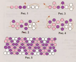 Плетение из бисера для начинающих для детей пошагово