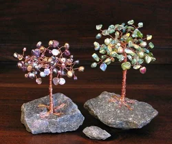 Декоративные Деревья Из Бисера И Камней