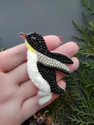 Бисероплетение Пингвин